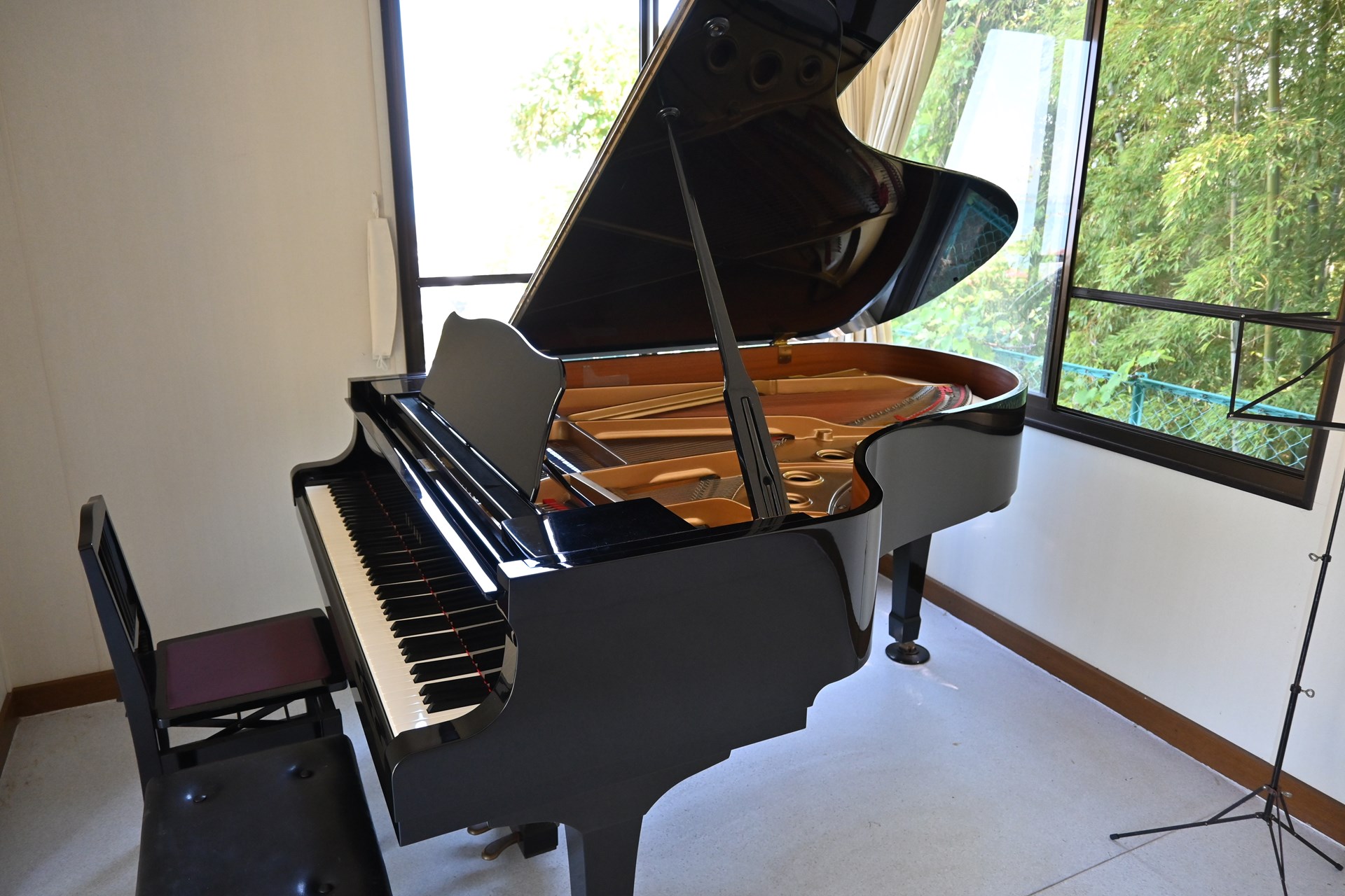 演奏表現にゆとりのあるヤマハC5型グランドピアノ